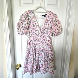 FRENCH CONNECTION, Floral Dress w/side cut-outs, Size Medium